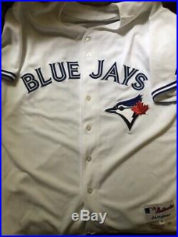 John Gibbons 2015 Toronto Blue Jays Game Used Worn Jackie Robinson Day Jersey