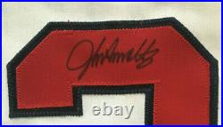 John Smoltz signed game used 2004 Atlanta Braves 18th save jersey Autograph COA