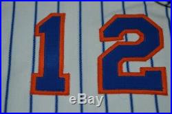 John Stearns New York Mets 1981 Game Issued Worn Rawlings Jersey