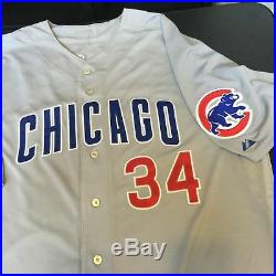 Jon Lester Signed Authentic Team Issued Chicago Cubs Jersey MLB Authenticated