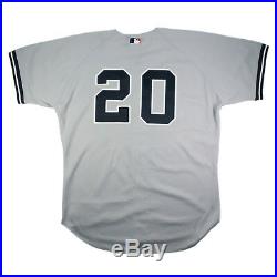 Jorge Posada 2004 Game Used New York Yankees Worn Road Jersey