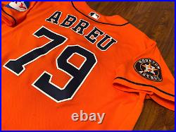 Jose Abreu 2023 Astros Game Used Worn Orange Jersey 10/1/23 HOME RUN #261