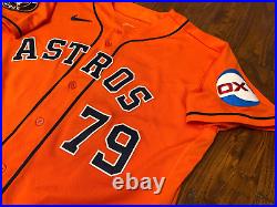 Jose Abreu 2023 Astros Game Used Worn Orange Jersey 10/1/23 HOME RUN #261