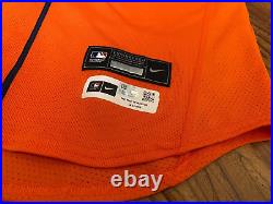 Jose Abreu 2023 Astros Game Used Worn Orange Jersey 10/1/23 HOME RUN #261