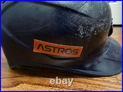 Jose Abreu 2023 Astros Game Used Worn SPACE CITY Batting Helmet 10 Games HR Tar