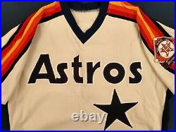Jose Cruz 1986 Houston Astros #25 Game Used Jersey / Number 25 Retired by Astros
