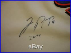 Jose Reyes Game Worn 2004 New York Mets #7 Jersey Autographed