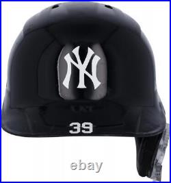 Jose Trevino New York Yankees Game-Used #39 Navy Batting Helmet vs