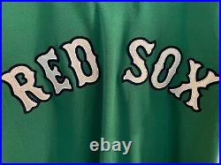 Junichi Tazawa Game Used 2010 Boston Red Sox St. Patrick's Day Jersey