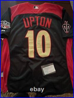 Justin Upton 2011 All Star Game Jersey With Certificate Of Authenticity