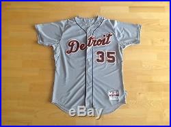 Justin Verlander Game Issued Used Worn Detroit Tigers Jersey 2014 Mvp Autograph