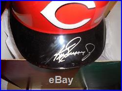 Ken Griffey Jr Signed Autographed Reds Abc Full Size Batting Helmet Uda Coa