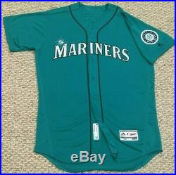 KETEL MARTE #4 size 46 2016 MARINERS game jersey issued home teal without use