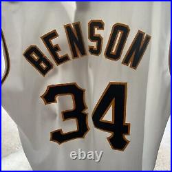 KRIS BENSON PITTSBURGH PIRATES Jersey. Sleeveless