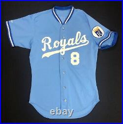 Kansas City Royals Game Worn 1991 Rawlings Jersey Jim Eisenreich Mears Authentic