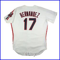 Keith Hernandez Signed Game Used Final Season Cleveland Indians Jersey 86 Mets