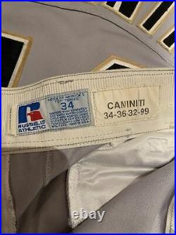 Ken Caminiti Game Used Worn Jersey Houston Astros LOA From The Astros