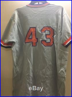 Ken Forsch 1972 Game Worn Used Houston Astros Jersey Rare White Patch Angels
