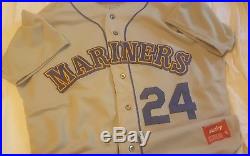 Ken Griffey Jr. 1992 Seattle Mariners Rawlings Authentic Jersey Size 48