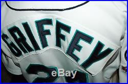 Ken Griffey Jr Game Used Worn 1995 Seattle Mariners Jersey Coast To Coast COA