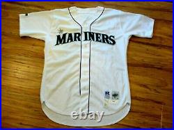 Ken Griffey Jr. Game Used Worn 1999 Seattle Mariners Autograph Jersey Signed