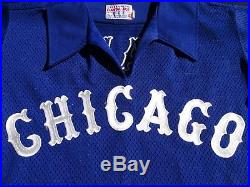 Ken Kravec 1979 Chicago White Sox Game Worn/game Used Jersey