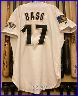 Kevin Bass 1994 Houston Astros Game Used White Jersey