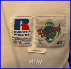 Kevin Bass 1994 Houston Astros Game Used White Jersey