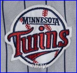 Kirby Puckett Minnesota Twins Game Used Worn Jersey 1989 LOA