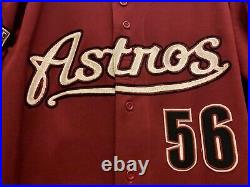Kirk Bullinger 2004 Houston Astros Game Used Jersey All Star Gm &Texas Patch