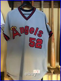 Kirk McCaskill Game Worn/Used/Issued 1991 California Angels Road Jersey #52