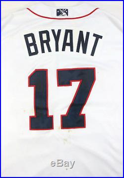 Kris Bryant Game Used 2014 Tennessee Smokies Chicago Cubs Worn Minors Jersey Loa
