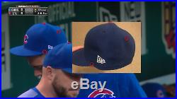 Kris Bryant Game Used Hat 2017 Chicago Cubs MLB Authenticated