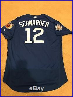 Kyle Schwarber 2017 Game Used Spring Training Chicago Cubs Jersey Arizona