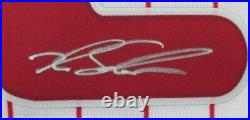 Kyle Schwarber Autographed White Nike Baseball Jersey Phillies PSA/DNA 177751