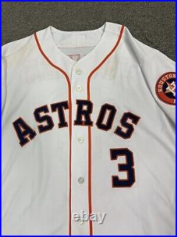 Kyle Tucker Houston Astros Game Used Worn Jersey 1st Career HR MLB Auth 2019