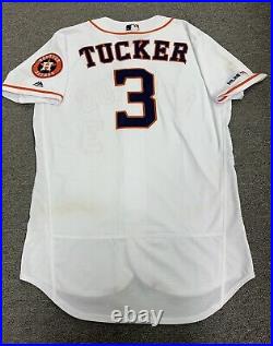 Kyle Tucker Houston Astros Game Used Worn Jersey 1st Career HR MLB Auth 2019