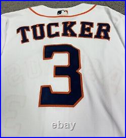 Kyle Tucker Houston Astros Game Used Worn Jersey 1st Career HR MLB Auth 2019