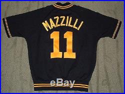 Lee Mazzilli Pittsburgh Pirates 1983 Game Worn Used Jersey (mets Yankees)