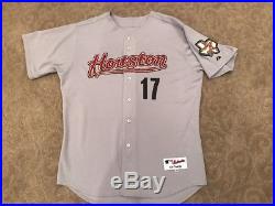 Lance Berkman Game Used Jersey Houston Astros LOA from Astros