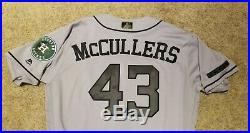 Lance McCullers 2018 Authentic Game Houston Astros Memorial Day Jersey