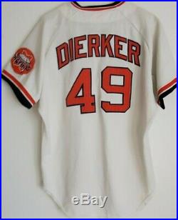 Larry Dierker 1973 Astros Shooting Star game worn used home jersey, Heritage LOA