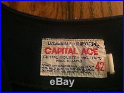 Late 1970s game used jersey Ken Kravec Chicago White Sox LOA South Side Hitmen
