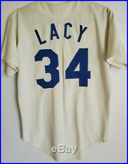 Lee Lacy LA Dodgers 1977 game used worn jersey