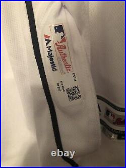Llyod McClendon Team Issued Jersey Detroit Tigers MLB holo Jackie Robinson Day