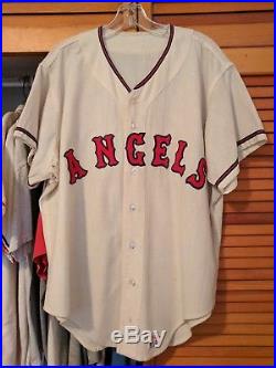 Los Angeles/California Angels baseball jersey 1960s flannel vintage nice