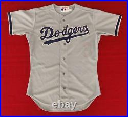 Los Angeles Dodgers 1990 Rawlings Game Worn Road Jersey #73 E. Alicea Size 44