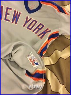 Lou Thornton Game New York Mets 1989 Jersey