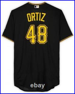 Luis Ortiz Pittsburgh Pirates Player-Issued #48 Road Jersey 2023 MLB Season
