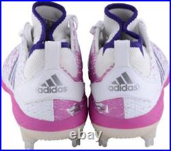 Luis Severino Yankees Player-Issued Mother's Day Adidas Cleats 2018 Season-Sz 12